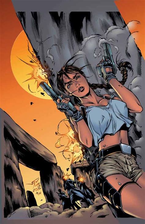 Lara Croft Tomb Raider Comic Art Fans Comic Books Art Tomb Raider