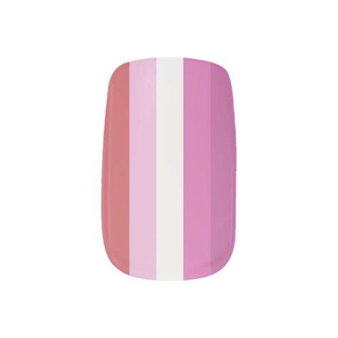 lesbian pride flag minx nail art zazzle