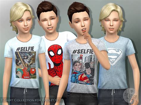 The Sims Resource T Shirt Collection For Boys P09