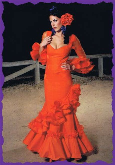 Trajes De Flamenca En Rojo