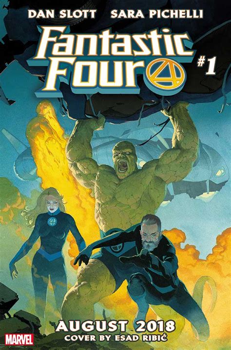 Marvel Reveals The Cover For Fantastic Four 1 — Major Spoilers — Comic