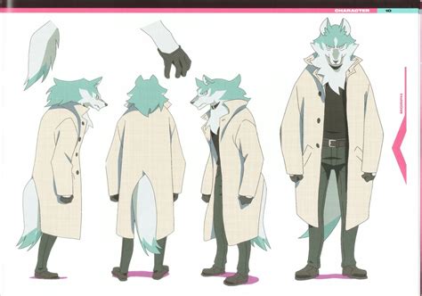Shirou Ogami In 2023 Character Design Bna Brand New Animal Anime Furry