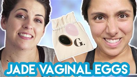 We Tried Vaginal Jade Eggs For A Week Feat Michelle Khare Youtube