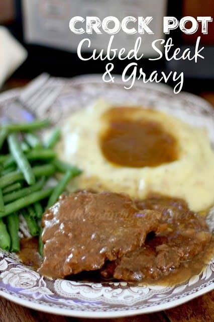 Directions salt and pepper the steak to your liking, then dredge in the flour. Crock Pot Cubed Steak with Gravy - The Country Cook
