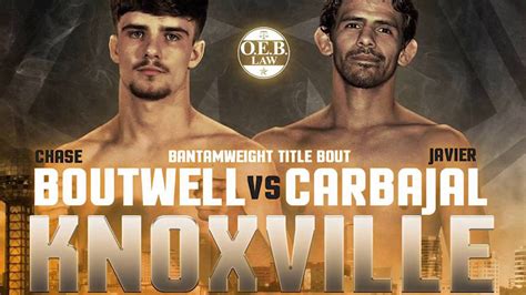 Valor Fights 50 Javier Carbajal Vs C Chase Boutwell Bantamweight Championship Youtube