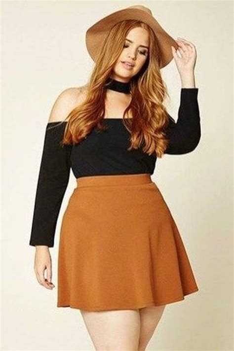 Plus Size Mini Skirt Outfit Ideas Inf Inet Com