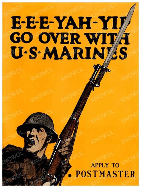 Vintage Marines Recruiting Posters Restored To Original Glory Knowol