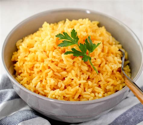 Wipe out skillet and add the water. 5 INGREDIENT YELLOW RICE - Jehan Can Cook