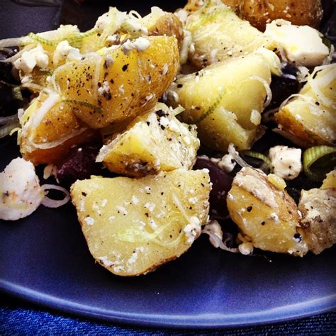Christofers Kök Potatissallad med fetaost och oliver