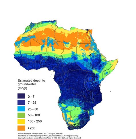 Download Groundwater Maps Of Africa Groundwater Resilience To Climate