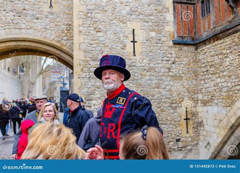 Tour Guide At The Tower Of London Editorial Stock Photo Image Of