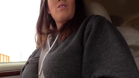 Miranda Getting To Suck His Cock In The Car