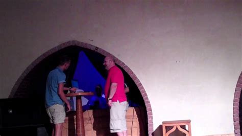 Simon Killing Bohemian Rhapsody In Sharm El Sheikh Karaoke Youtube