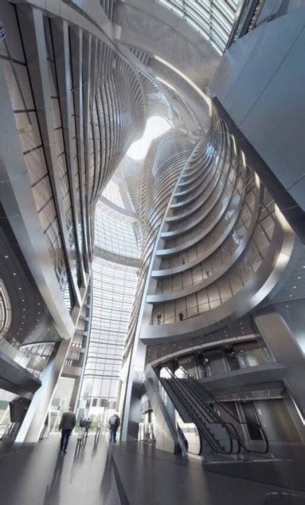 Zaha Hadids Leeza Soho Tower Will Include The Worlds Tallest Atrium