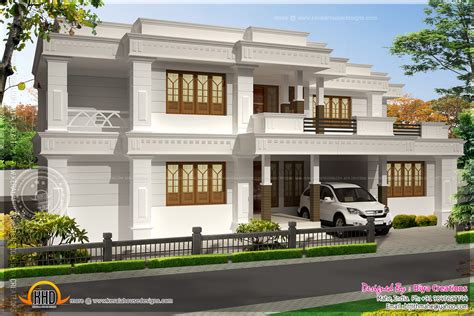 Nice Modern House Exterior Kerala Home Design And Floor