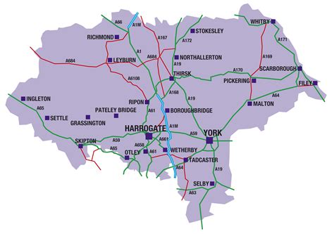 Map Of Harrogate And Surrounding Villages Friends Fall 2024