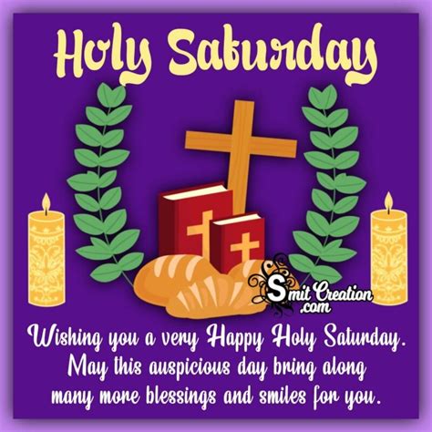 Happy Holy Saturday Wishes Image