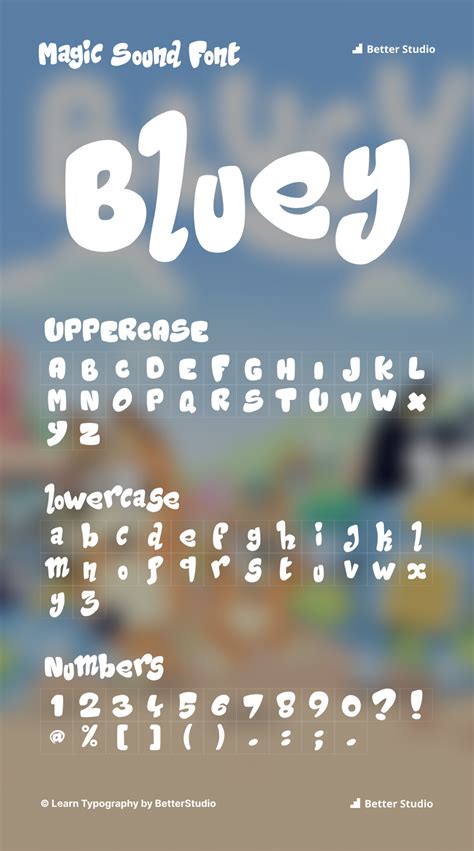 Bluey Font Download Free Font And Logo