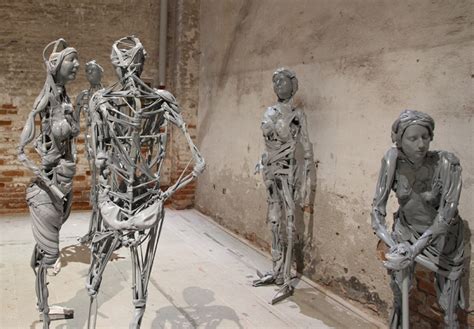 pawel althamer plastifies venetians for the 55th venice biennale