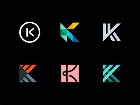 Logo Alphabet K Lettermarks By Omnium On Dribbble