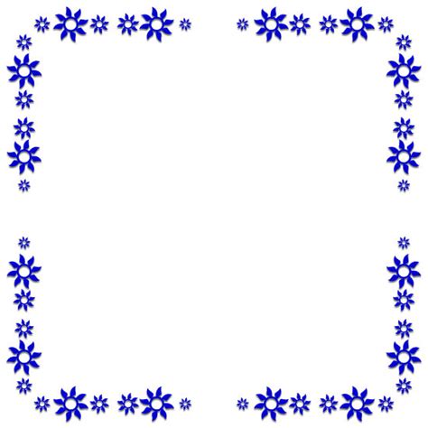 See more ideas about borders and frames, borders, frame. Free Blue Borders - Border Clipart Blue - White - Frames