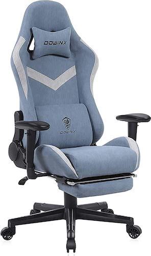 The style is much more understated and refined with less branding and should appeal to those that don't want anything garish. Fabric-Gaming-Chair-With-Footrest - Best Office Chair