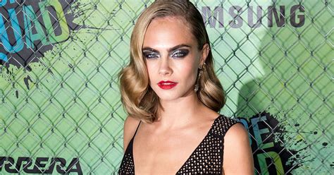 Cara Delevingne Looks Fierce As She Attends Suicide Squad Premiere Daily Record