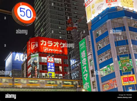 TOKYO JAPAN May 15 2019 Lights Of Akihabara By Night The Greater