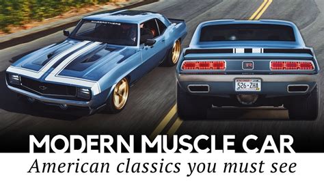 10 American Muscle Cars So Good You Would Pick Them Over New Supercars