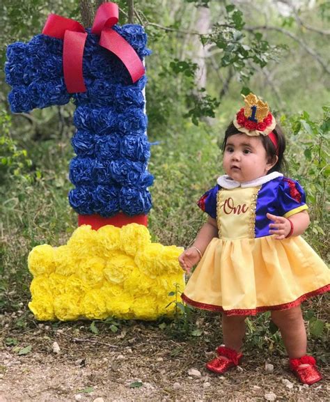 Snow White Birthday Dress Snow White First Birthday Snow Etsy