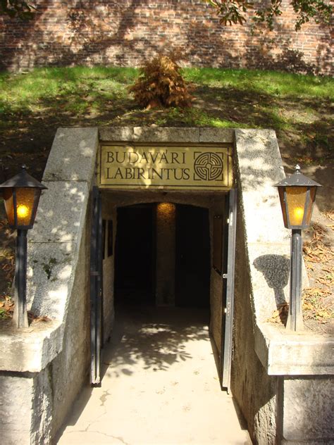 Entrance To Buda Castle Labyrinth Mjmoser Flickr