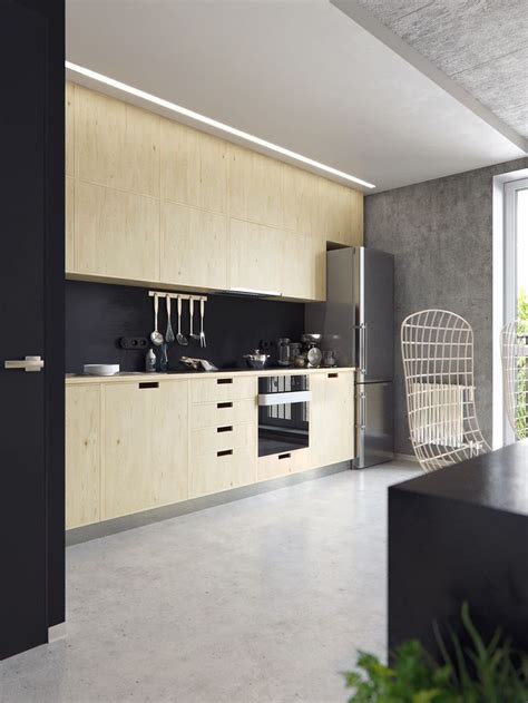 3 Concrete Lofts With Wide Open Floor Plans Interior Design Kitchen