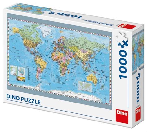 Puzzle Mappa Politica Del Mondo 1 000 Pezzi Puzzle Mania It