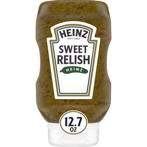 Heinz Sweet Relish 375ml Bottle Amazonde Lebensmittel And Getränke