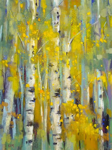 Painting My World 5 Tips For Painting Vibrant Yellow Foliage With Pastels