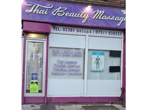 thai massage southampton friday ad