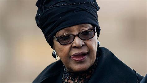 winnie mandela south african anti apartheid campaigner and former wife of nelson mandela dead