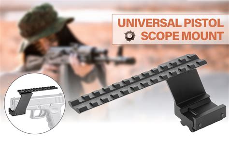 Very100 Tactical Dual Rail Scope Mount Universal Pistol