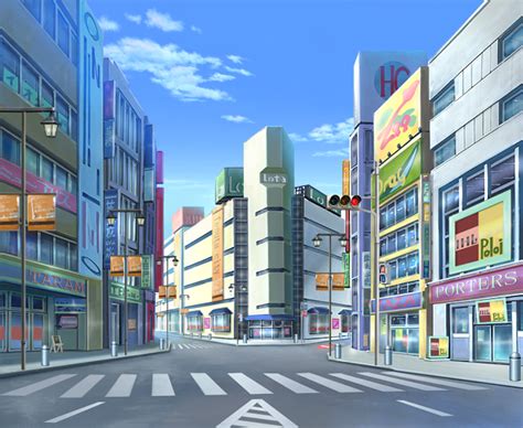 Anime Landscape City Anime Landscape Scenery Background Anime