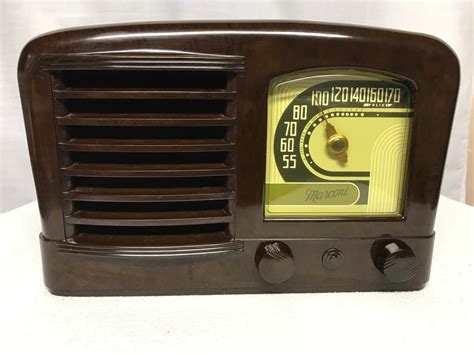 Marconi 218 Tube Radio With Bluetooth Input Antique Retro Vintage