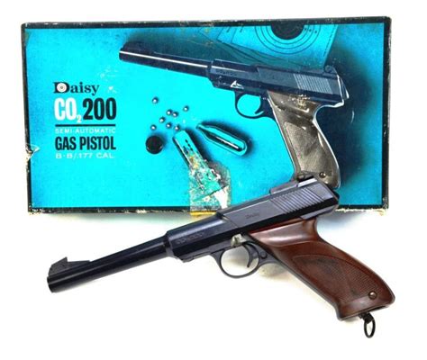 Sold Price Vintage Daisy Co Semi Automatic Gas Pistol Bb