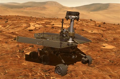 Mars exploration rover, either of a pair of u.s. NASA declares Opportunity Mars rover mission over ...