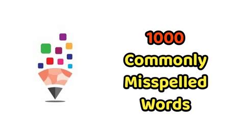 1000 Commonly Misspelled Words Pdf Free Download