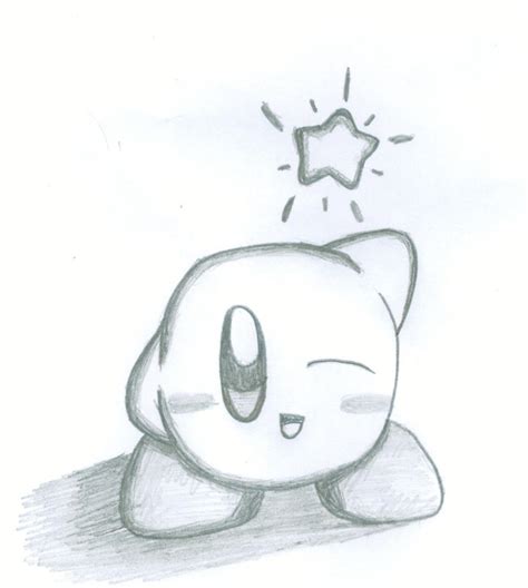 Another Kirby Sketch By The Super Brawl Girl On Deviantart