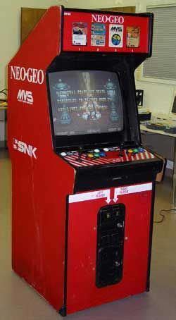 Most video game companies went bankrupt. Samurai Shodown arcade cabinet. This thing took so many ...