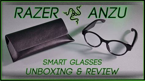 razer anzu smart glasses unboxing and review youtube