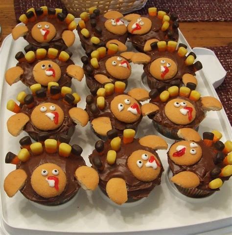 Hmm, i wonder which part of it will i eat first. kiddies treats | Pics Related: Cute Thanksgiving Dessert ...