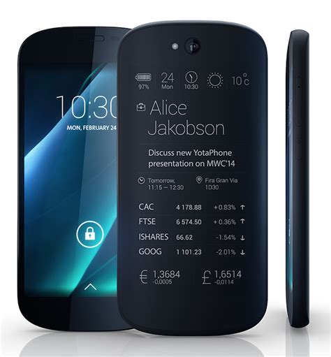 Yotaphone 2 Smartphone Has Two Screens Including An Always On Display