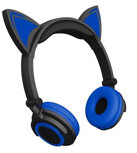 Hype Led Cat Ears Headphone Blue