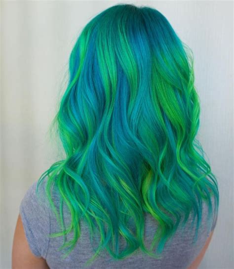 1069 Best Images About Rainbow Of Hair On Pinterest Teal Hair Blue
